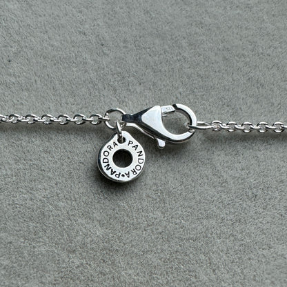 Collar Doble Disco Brillante Giratorio 45 cm (Ajustable A 43 Y 41 cm)