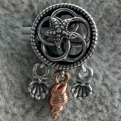 Charm Atrapasueños Marino Concha Y Caracol