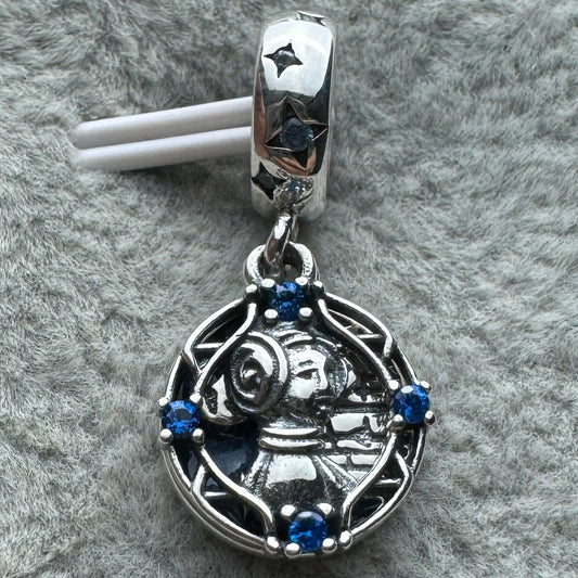 Charm Colgante Doble Princesa Leia Star Wars Disney