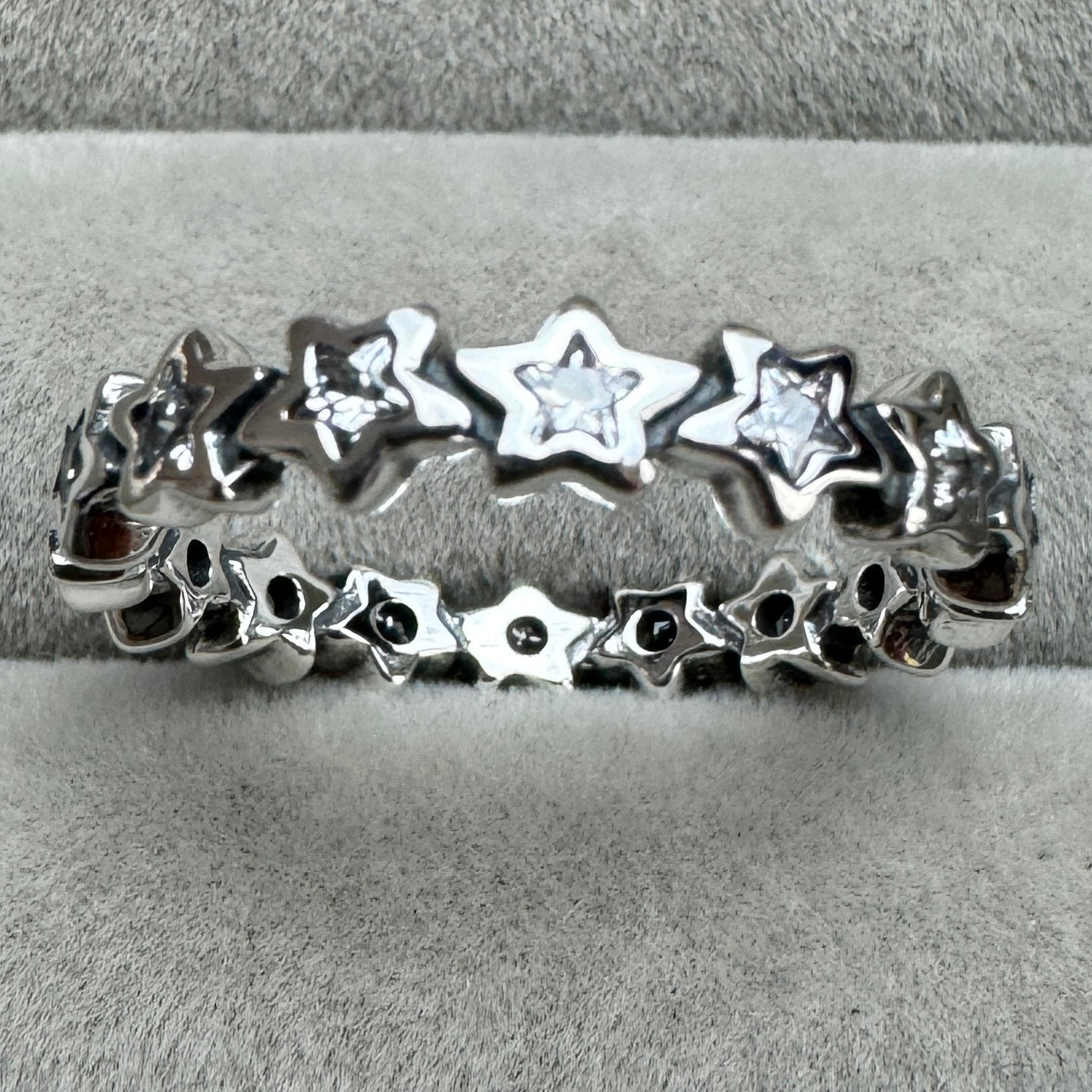 Anillo Estrellas Brillantes