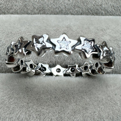 Anillo Estrellas Brillantes