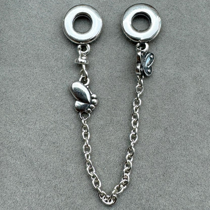 Cadena De Seguridad Mariposas Pandora 2