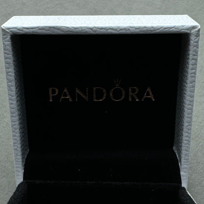 Caja Para Anillo Pandora Vista Del Logotipo Interior