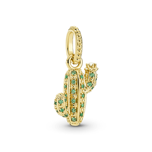 Charm Colgante Cactus Del Desierto Resplandeciente