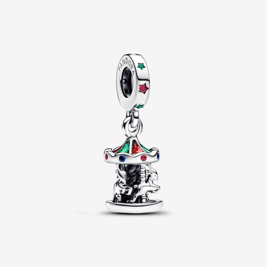 Charm Colgante Carrusel Giratorio