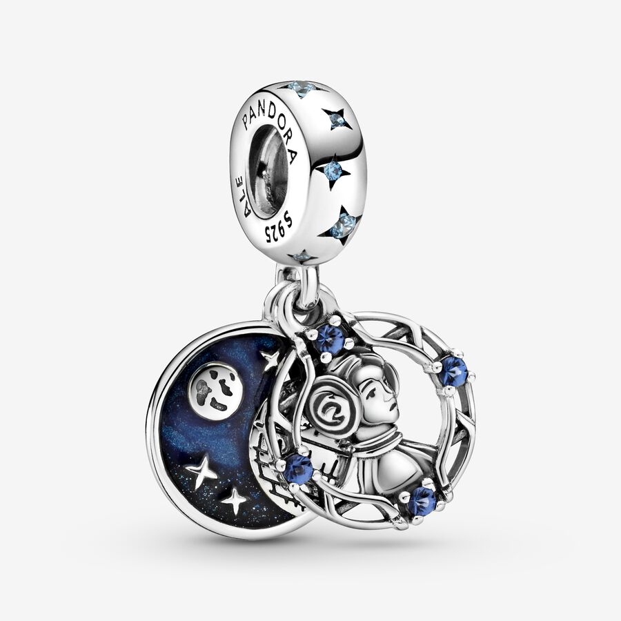 Charm Colgante Doble Princesa Leia Star Wars Disney
