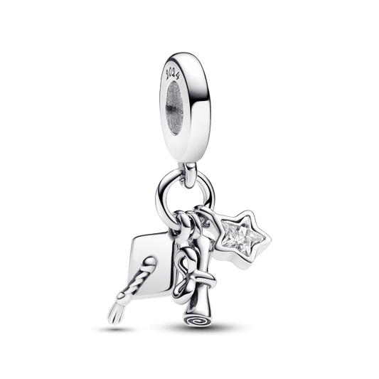 Charm Colgante Triple Graduación 2024