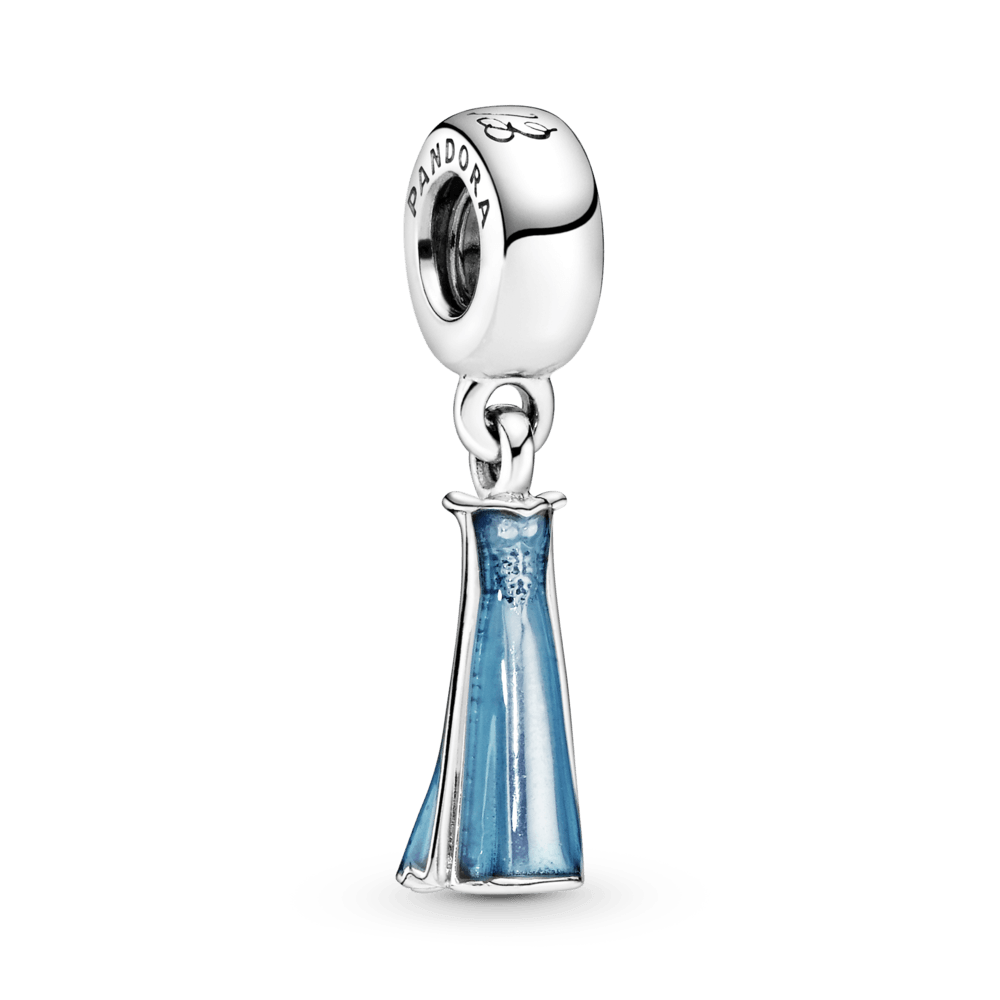 Charm Colgante Vestido Azul De Elsa