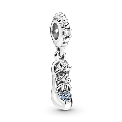 Charm Colgante Zapatilla Y Ratones De Princesa Cenicienta Disney