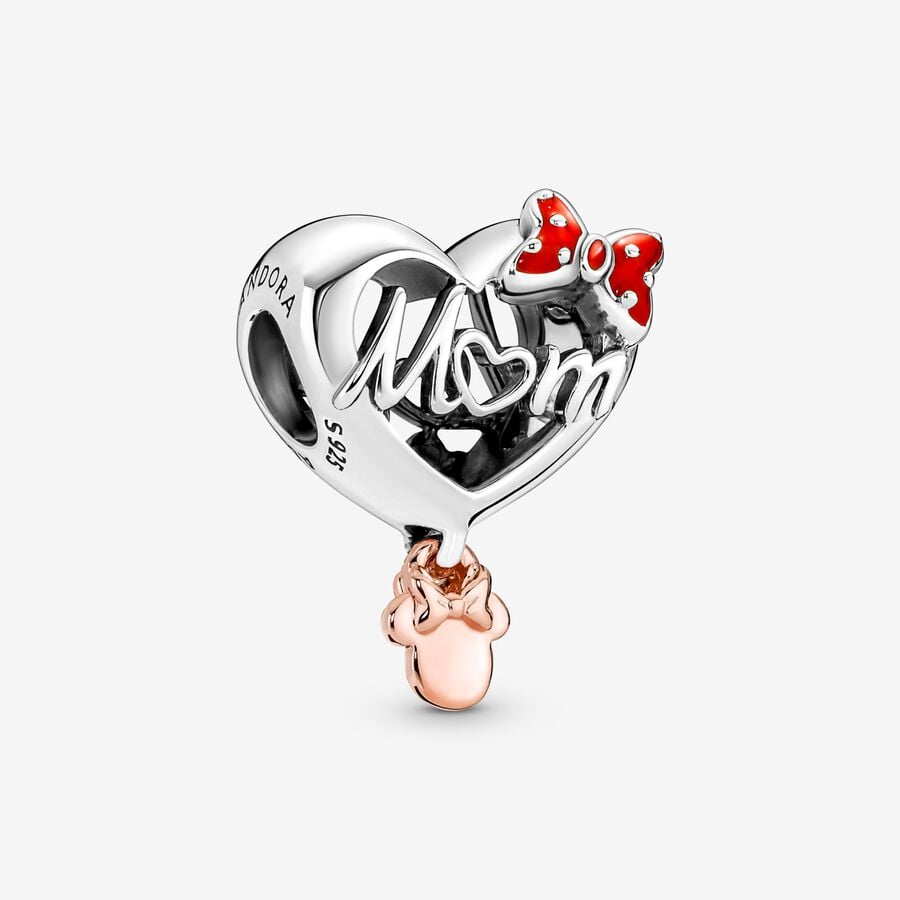 Charm Corazón Minnie Mom Disney