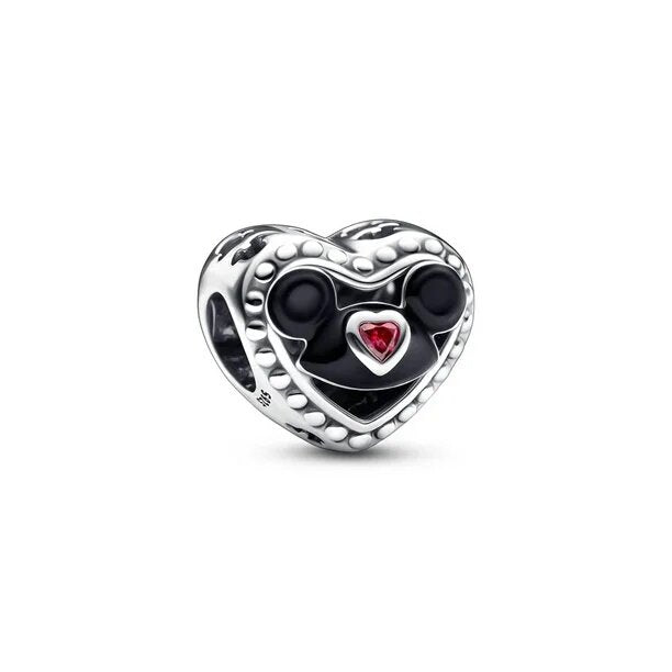 Charm Corazón Silueta Mickey Disney