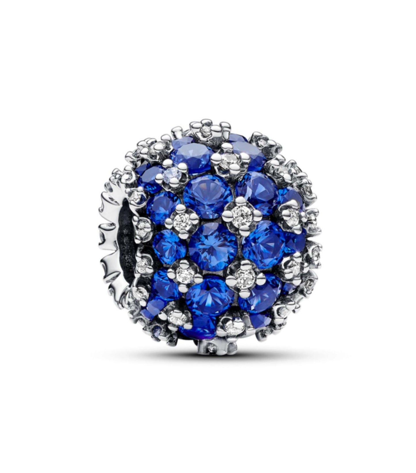Charm Esfera Pavé Brillante Azul