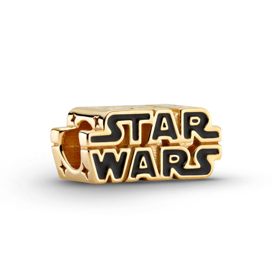 Charm Logo Star Wars Dorado Disney