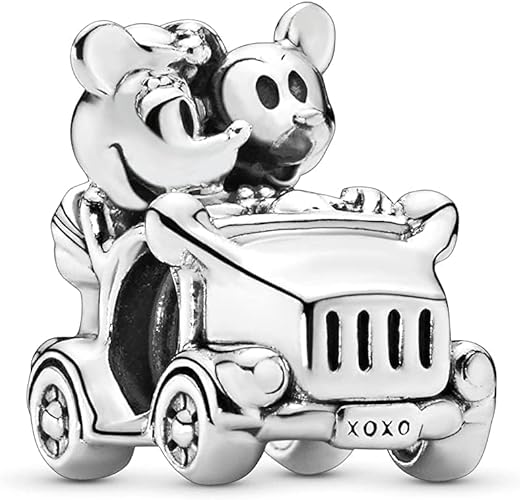 Charm Mickey y Minnie En Carro Disney
