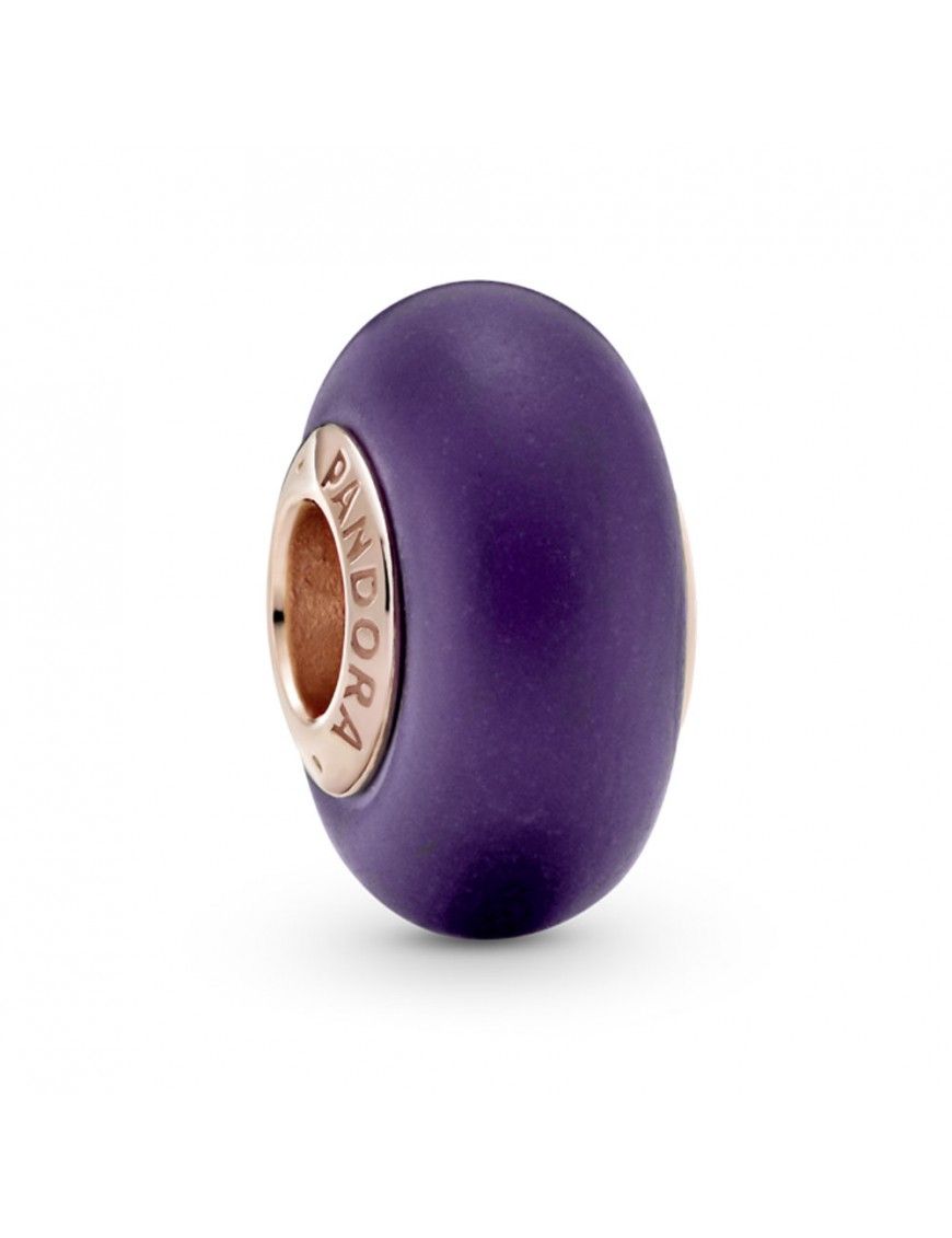 Charm Murano Morado Mate