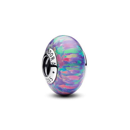 Charm Murano Morado Opalescente