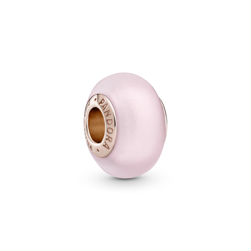 Charm Murano Rosa Mate