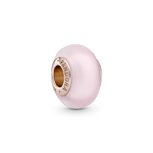 Charm Murano Rosa Mate