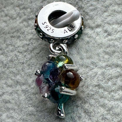 Charm Árbol Colgante De Colores Pandora Vista Lateral