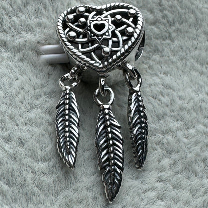 Charm Atrapasueños Corazón Pandora Vista Frontal