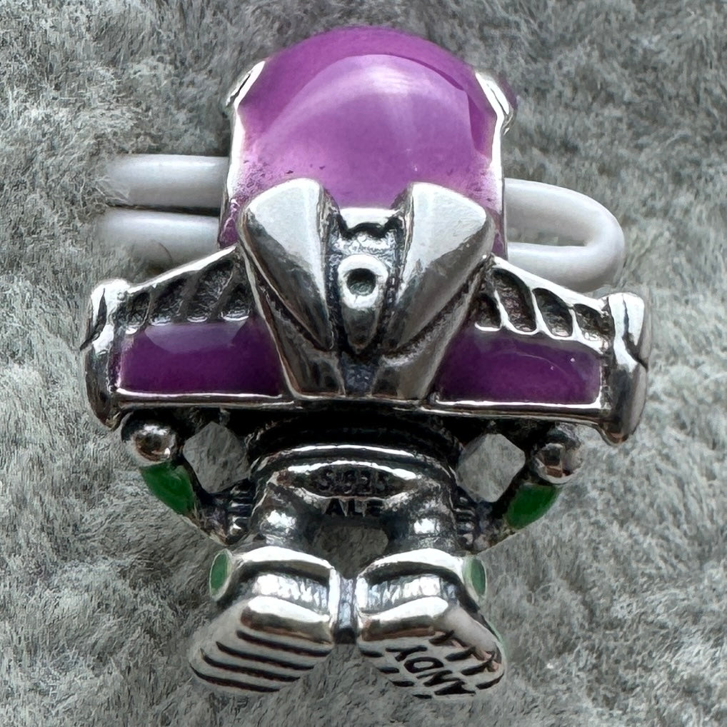 Charm Buzz Lightyear Toy Story Disney Pandora Vista Desde Atrás