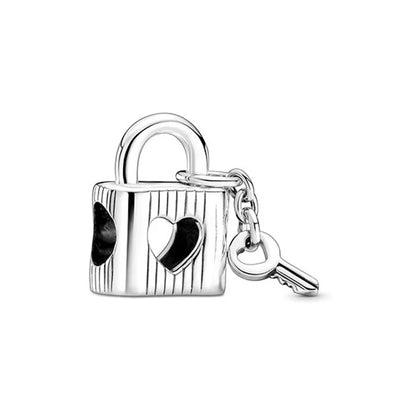 Charm Candado Y Llave Que Se Mueve Pandora