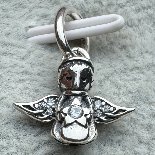 Charm Colgante Ángel 2 Pandora Vista Frontal