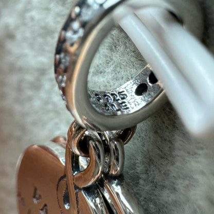 Charm Colgante Árbol Del Infinito Que Brilla En La Oscuridad Pandora Vista Del Aro Interior