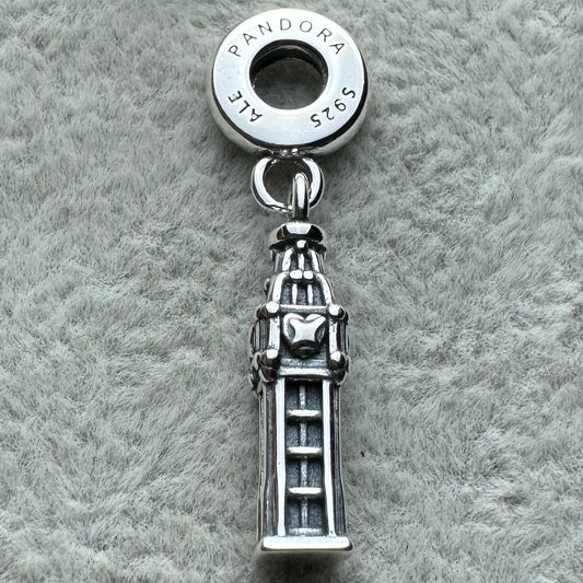 Charm Colgante Big Ben Londres Vista Frontal