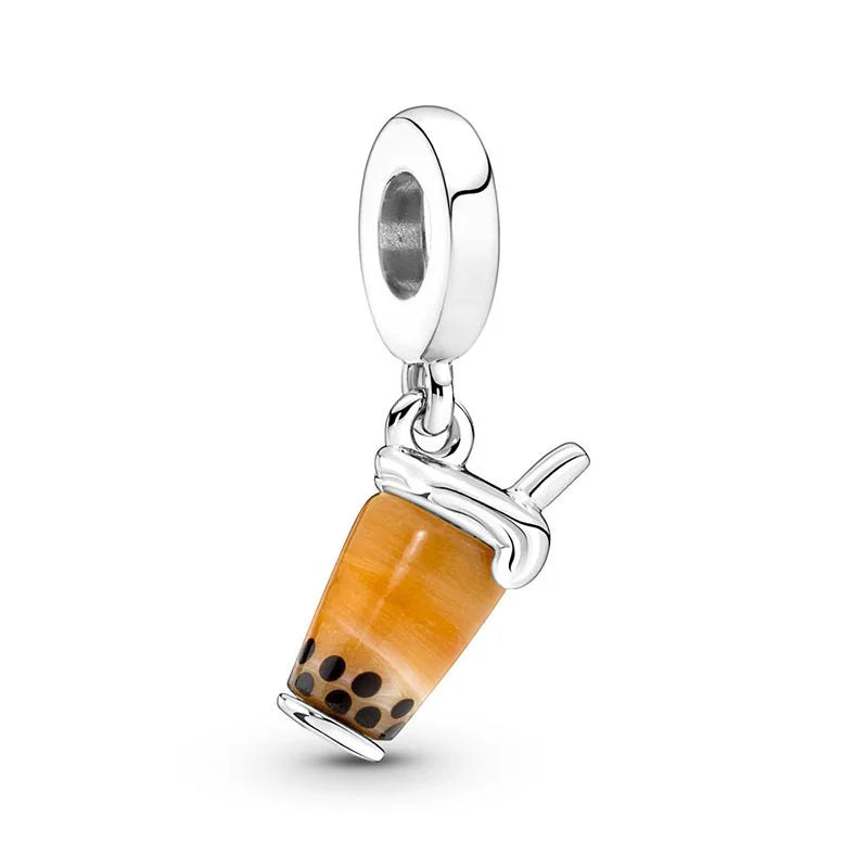 Charm Colgante Bubble Tea Tapioca Pandora