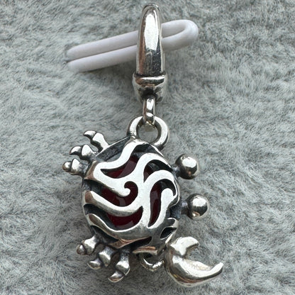 Charm Colgante Cangrejo Sebastián Disney Pandora Vista Desde Atrás