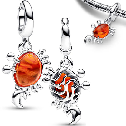 Charm Colgante Cangrejo Sebastián Disney Pandora