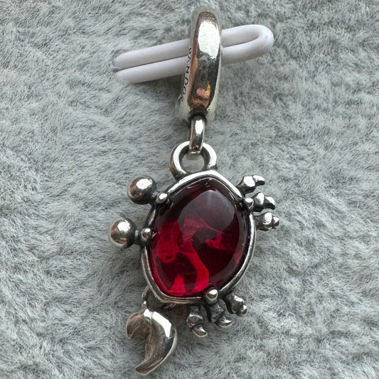 Charm Colgante Cangrejo Sebastián Disney Pandora Vista Frontal
