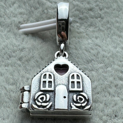 Charm Colgante Casa Que Se Abre Pandora Vista Frontal