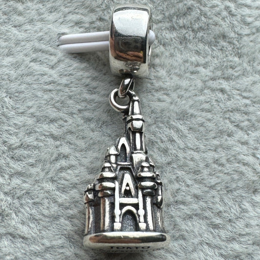 Charm Colgante Castillo De Disney Resort Tokio Pandora Vista Frontal