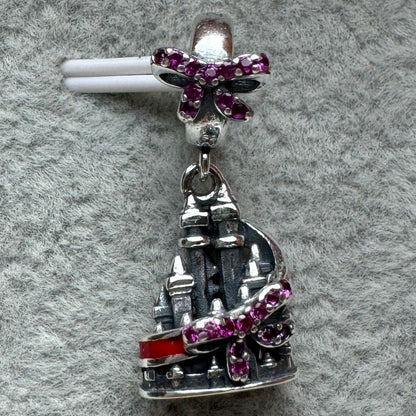 Charm Colgante Castillo Princesa Blanca Nieves Disney Parks Pandora Vista Frontal