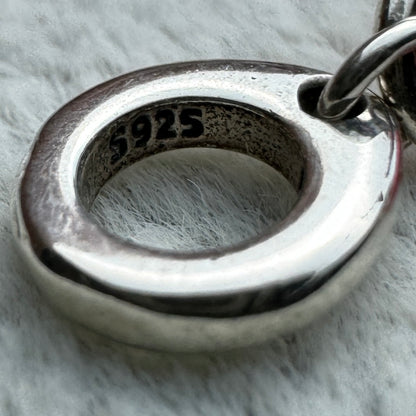 Charm Colgante Corazón Rojo Pandora Parte Del Aro