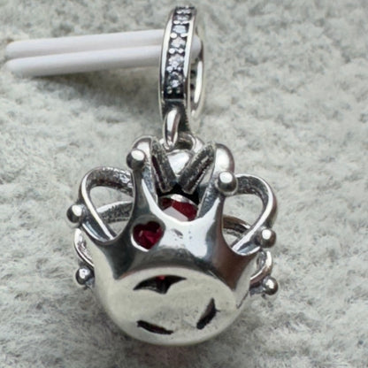 Charm Colgante Corona Pandora Vista Desde Abajo