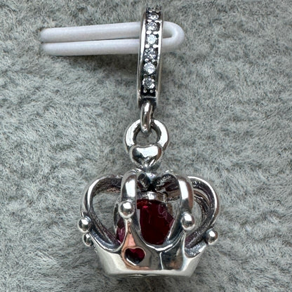 Charm Colgante Corona Pandora Vista Frontal