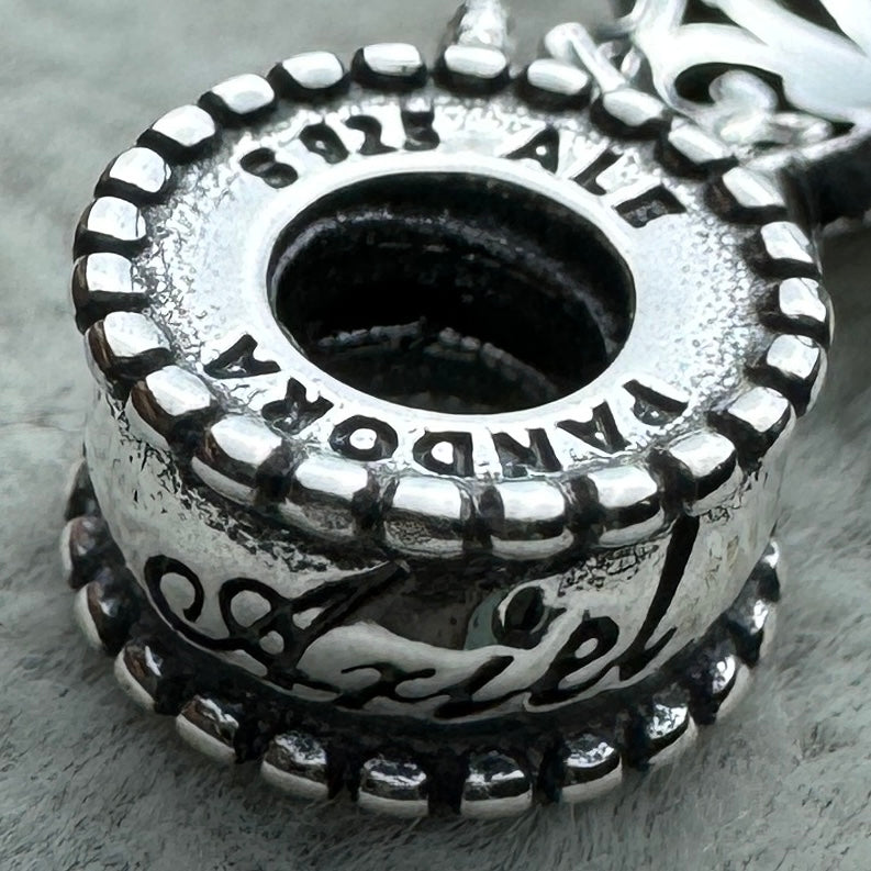 Charm Colgante Corona Princesa Ariel Sirenita Disney Pandora Vista Del Aro