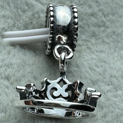 Charm Colgante Corona Princesa Ariel Sirenita Disney Pandora Vista Desde Atrás