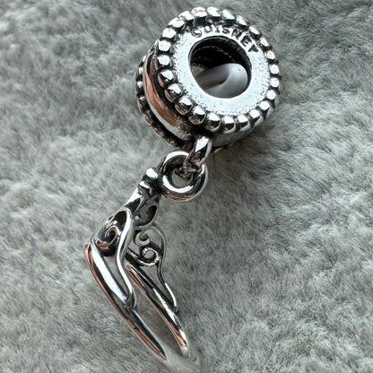 Charm Colgante Corona Princesa Jazmín Disney Pandora Vista Lateral
