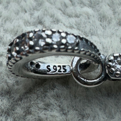Charm Colgante Cruz Brillante 2 Pandora Vista Del Aro