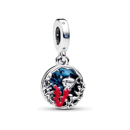 Charm Colgante Doble Coral Y Pez Australiano Pandora