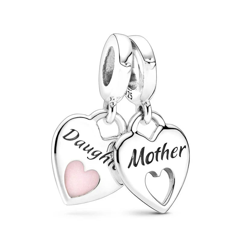 Charm Colgante Doble Madre E Hija Pandora