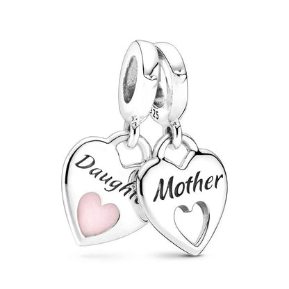 Charm Colgante Doble Madre E Hija Pandora