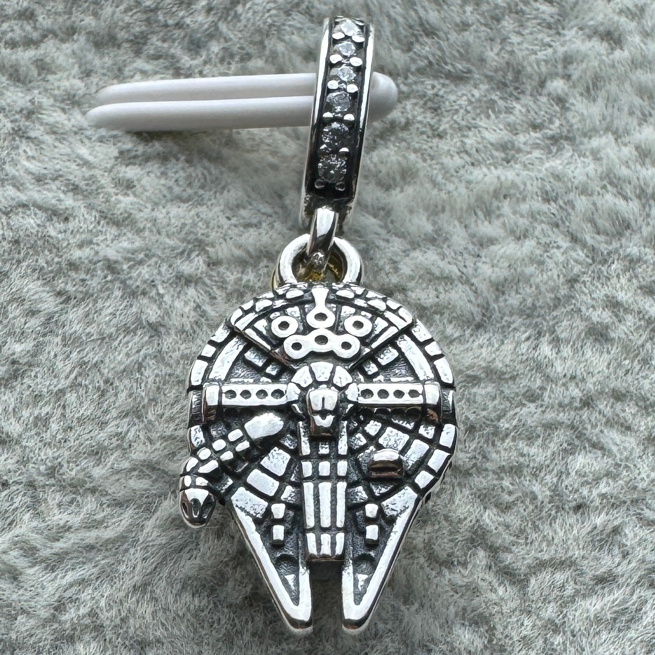 Charm Colgante Doble Nave Star Wars Disney Pandora Vista Del Frente