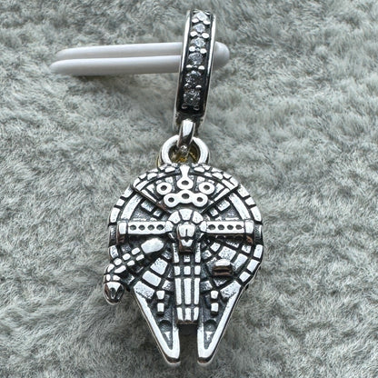 Charm Colgante Doble Nave Star Wars Disney Pandora Vista Del Frente