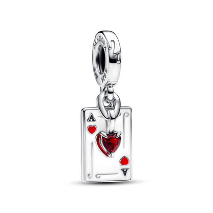 Charm Colgante Doble Reina De Corazones Villanos De Disney Pandora