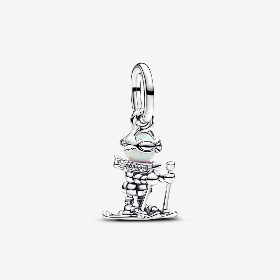 Charm Colgante Esquiador Helado